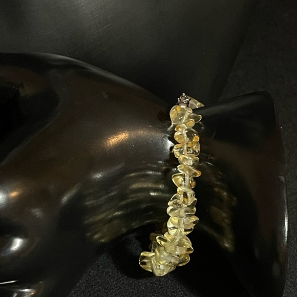 Bracelet And Earrings Set - Citrine Natural Healing Stone - Picture 8 of 13